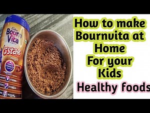 How To make Bournvita at Home | Healthy Eating | Kids | Homemade food Recipes for Kids
