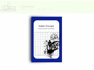 Italian Culture Word Search Puzzles: 55 Printable Travel Games (digital Download) - Etsy