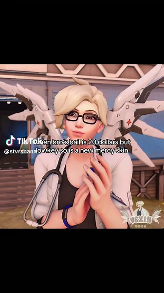 maybe i can get him out next time if blizzard STOPS RELEASING ALL THESE DAMN MERCY SKINS. #mercy #overwatch #overwatchskin #trend #mercyskin