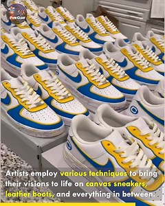 Unique Soles: The Rise of Hand-Painted Footwear.😲😯 #handpaintedshoes #customfootwear | Fun club