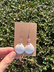 Seashell Earrings - Etsy