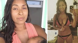 YouTuber defends herself after 'breastfeeding' during sex