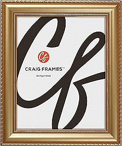 Craig Frames Victoria, 10x20 Picture Frame, Ornate Gold