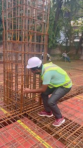 column overlapping | rcc column lapping zone | #viralreels #construction #architecture #trending | CPDI Institute Bhopal