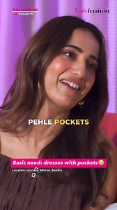 Kusha Kapila Wants POCKETS! "POCKETS DE DO BHAI" Designers, are y’all listening?🥺 Watch The Male Feminist ft. Kusha Kapila exclusively on our YouTube channel. Location courtesy: Bandra Mitron (Kusha Kapila, pockets, women fashion, women dresses) #TheMaleFeminist #Hauterrfly | Hauterrfly
