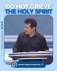 3K views · 200 reactions | Do not grieve the Holy Spirit | Apostle G Maldonado | Facebook