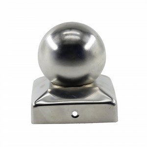 [Hot Item] Stainless Steel Fence Post Caps for Garden Decorative