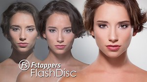 How To Photograph and Light A Beauty Shot With the Fstoppers Flashdisc