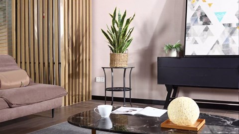 CROSOFMI Artificial Snake Plant 35 Inch Fake Sansevieria Tree with 32 Leaves Perfect Faux Mother in Law Plants in Pot for Indoor House Home Office Garden Modern Decoration Housewarming Gift,Yellow