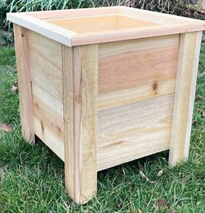 Cedar Planter Box Build Plans, Digital Build Plans, Cedar Flower Box Plans, Large Planter Box, Woodworking Build Plans - Etsy Canada