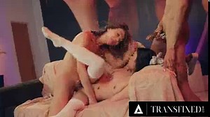 TRANSFIXED - I Got Tag Teamed By My Sexy Girlfriend Emma Rose & Pizza Delivery Girl Valeria Atreides