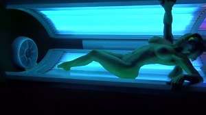 Pornstar Tanning session
