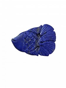 Natural Lapis Lazuli Fish Carvings, Deep Blue Lapis Betta Fish Shaped Gemstone, Lapis Carved Figurine for Jewelry Making (37×27×5)mm Size - Etsy