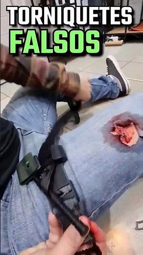 El PELIGRO de los TORNIQUETES FALSOS🩸 #airsoft