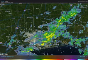 🌧️ 550pm Radar Update - Rain showers continue to spread across the area this evening. We are not expecting any thunderstorms tonight…just some beneficial off-and-on light to moderate rain. | US National Weather Service Mobile Alabama