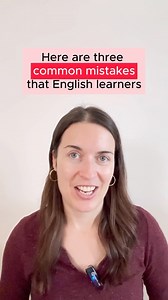 Common mistakes English learners make 🇬🇧 #learnenglish #englishgrammar #englishtenses #grammar #britishenglish #speakenglish #anglais #ingles #inglese #angielski | English with Aga