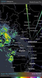 22K views · 230 reactions | A great sight on radar as our precip is inbound overnight into Monday turning to showers later into Tuesday. | Whatcom County Weather | Facebook