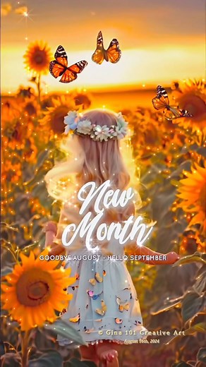 🌻✨🍂 Goodbye August, Hello September 🍂✨🌻 | ᴏꜰꜰɪᴄɪᴀʟ ɢɪɴᴀ 101 ᴄʀᴇᴀᴛɪᴠᴇ ᴀʀᴛ, ɢɪꜰꜱ & ᴠɪᴅᴇᴏ ᴍᴏᴏᴅꜱ