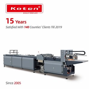 [Hot Item] Automatic Folding Hot Melt Glue Box Gluing Machine