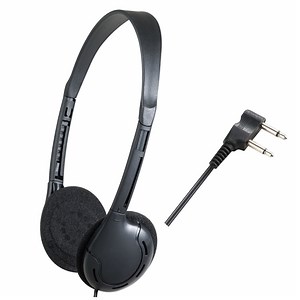 [Hot Item] Dual Pin Airplane Adapters Headphone 1.2m Wired Aeroplane Flights Travel Headphones Aviation Headset