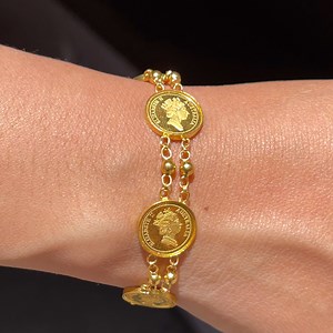 1.2K views · 46 reactions | Ladies coin bracelet | The jewellery man | Facebook