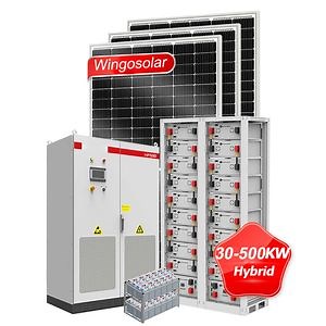 [Hot Item] Hybrid Home Energy System Project Electricity Storage Device 100kw Solar Power System