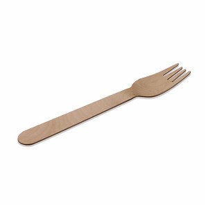 [Hot Item] Spoon Fork Knife Set Disposable Wooden Cutlery
