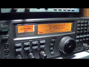 Shortwave scan 5 to 6 mhz icom ic r8500