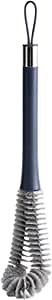 Long Handle Bottle Cleaning Brush, Handle Built-in Slit Brush Clean The Crevices of The Container, L-Shape Bristles Clean Any Dead Corners for Blender, Juicer, Vase, Glassware (Navy Blue)