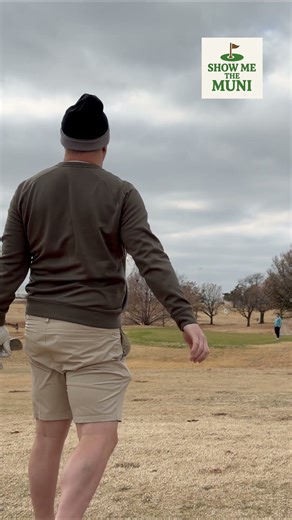 Winter Golf in Oklahoma City! Hole # 7 at Earlywine South (Lakes Course). #showmethemuni