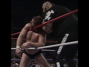 Hacksaw Jim Duggan wins the inaugural Royal Rumble Match