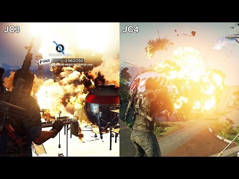 Just cause 3 VS Just Cause 4 Graphics Comparison PS4