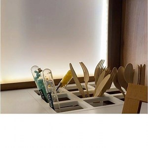 Back lit LED panel highlighting your storage area in the ZEN kitchen, including a spice rack, dish rack, and a modular system that you can change to your liking. . #design #furniture #interiordesign #kitchen #sofa #amrhelmydesigns #ledpanel #storage #egypt #egyptdesign #kitchenegypt #egyptiankitchen | Amr Helmy Designs