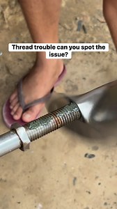 1M views · 1K reactions | What seems to be the issue with this shaft/propeller thread? #threads #highlightsシ゚ #TrendingReelsUSA #trendingreel #DIYMechanic #mechaniclife #mechanic #fblifestyle | Team Belbros | Facebook