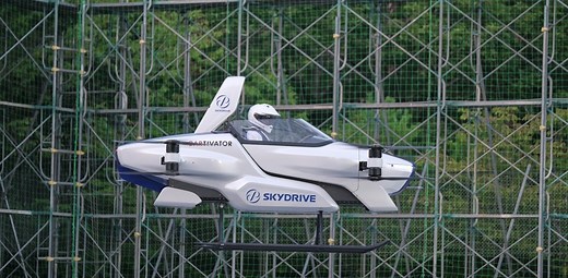 ｢空飛ぶクルマ｣を作るSkyDrive、世界初披露｢有人機SD-03｣で公開飛行試験に成功