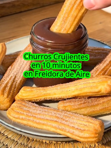 Churros Crujientes en Freidora de Aire