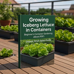 Growing Iceberg Lettuce in Containers | Beginner’s Container Gardening Ebook (PDF) | Organic Small-space Guide - Etsy UK