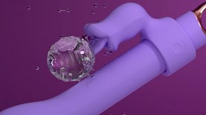 Vibrator Dildo Rabbit Sex Toys - Interchangeable Rabbit Vibrator G Spot Dildo with 10 Vibration 3 Licking & 3 Tapping Modes, Adult Sex Toy for Women, Vibrator for Clitoral Nipple Sex Stimulation