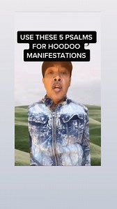 💥Voodoo Priest Man💥 on Instagram: "5 psalms for hoodoo manifestations . Make sure to send me a dm if interested in a consultation or for any court Issue you have going on ."