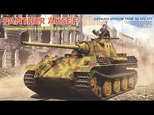 1/35 PANTHER Ausf. F RFM | Model Monday Ep. 42