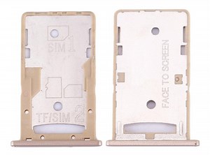 SIM Card Holder Tray for Xiaomi Redmi 4A - Gold