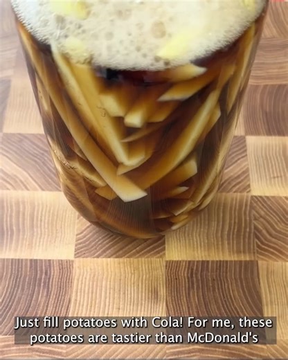 Just fill potatoes with Cola! For me, these potatoes are tastier than McDonald's | The Tasty Table