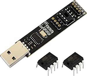 Tiny AVR Programmer USB ISP Tools with 2pcs ATTiny85-20PU IC