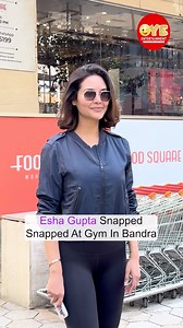 Esha Gupta Snapped Snapped At Gym In Bandra #eshagupta #bollywood #bollywoodnews #oyeentertainment | Oye Entertainment