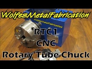 RTC1 CNC Rotary Tube Cutting Chuck from Wolfes Metal Fabrication