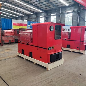 [Hot Item] Electric Locomotives Shunting Mining Explosion-Proof Diesel Trackless Train Locomotive