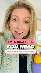 ⬇️ 5 tips for travel after WLS ⬇️ Firstly, I am a creature of habit and I like knowing I have my go to weight loss surgery (WLS) products if I need them Dare I say I have probably over packed when it comes to supplements and snack items, however this helps reduce my worry that I will ever be left in the lurch while travelling after weight loss surgery (WLS) These pre-packed bariatric snack items aren’t things I consume regularly, but for convenience especially when travelling after bariatric sur