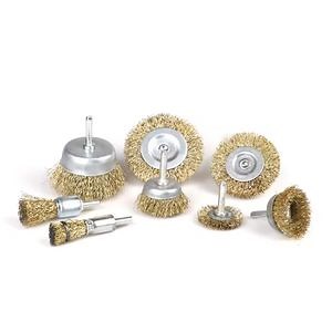 [Hot Item] Polishing Tools Wood Polishing Stainless Steel Wire Brush Wheel Grinder Brush for Angle Grinder Machine