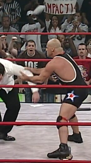 One of the biggest debuts in TNA history! #tnawrestling #prowrestling #wrestling #kurtangle #samoajoe #debut #fbreels | TNA Wrestling