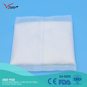 [Hot Item] Medical Disposable Non-Woven Absorbent Combine Dressing Abd Pad